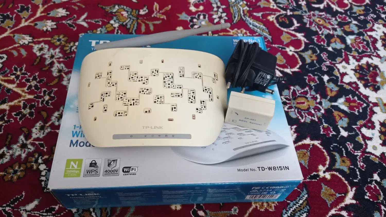 مودم tp-link|مودم و تجهیزات شبکه|تیران, |دیوار