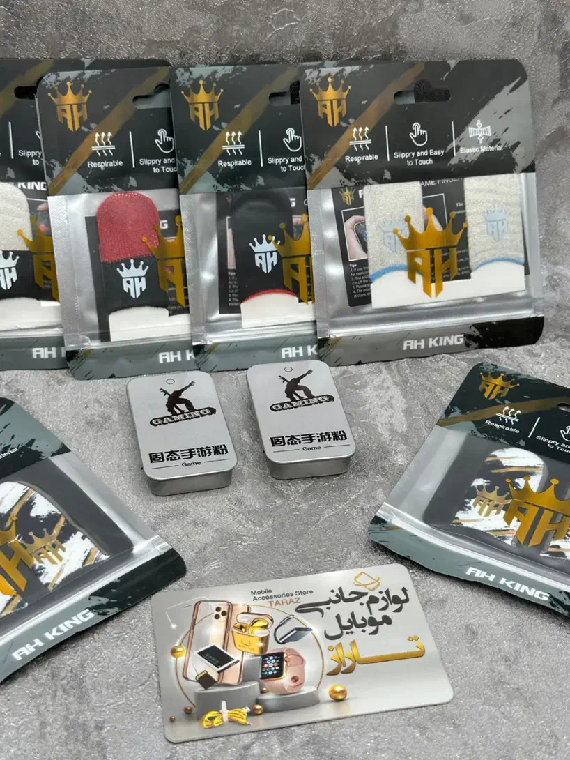 آستین انگشتی نانو الیاف نقره گچ گیمینگ کالاف پابجی|کنسول، بازی ویدئویی و آنلاین|کرج, گلشهر|دیوار
