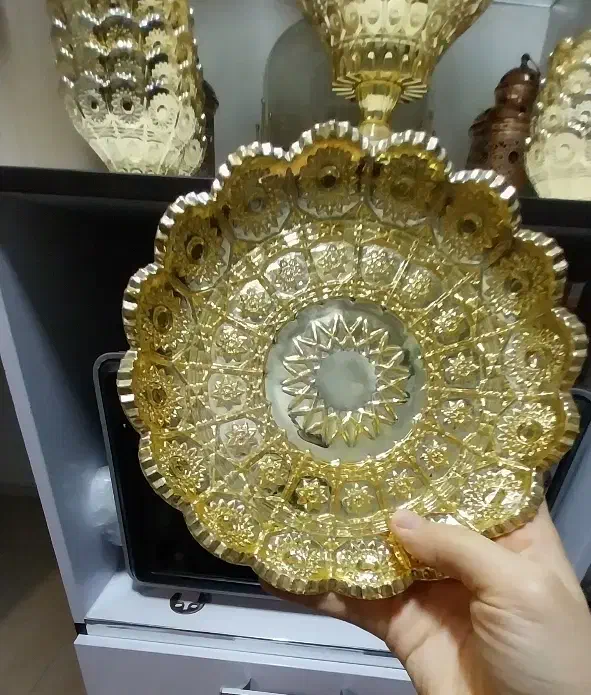 سرویس روکش طلا|ظروف سرو و پذیرایی|گنبد کاووس, |دیوار