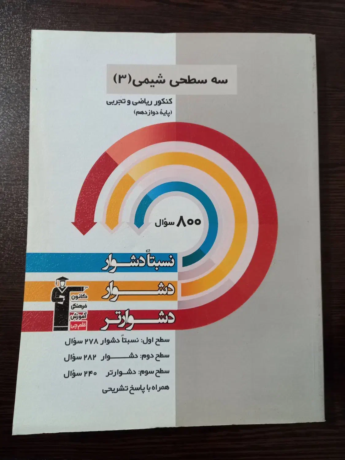 کتاب های سه سطحی قلمچی|کتاب و مجله آموزشی|بروجرد, |دیوار