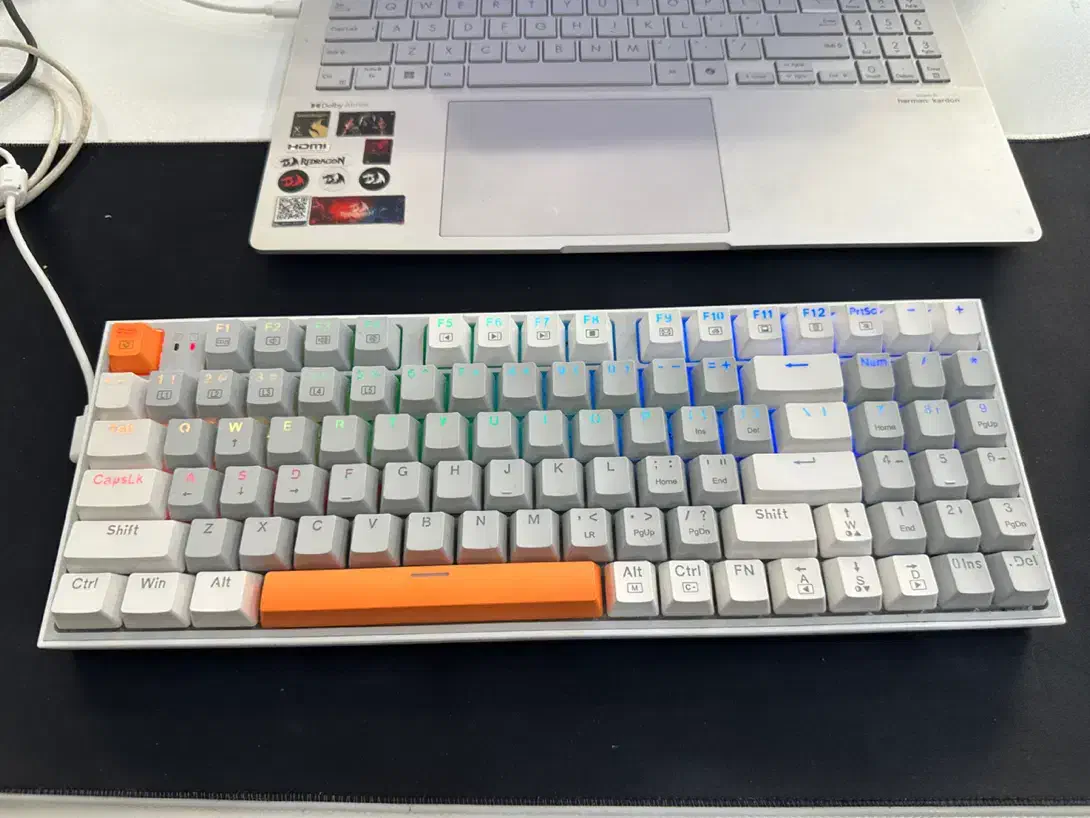 کیبرد گیمینگ (تایپینگ) رد دراگون KITAVA K636-WGO|قطعات و لوازم جانبی رایانه|لاهیجان, شیخ زاهد|دیوار