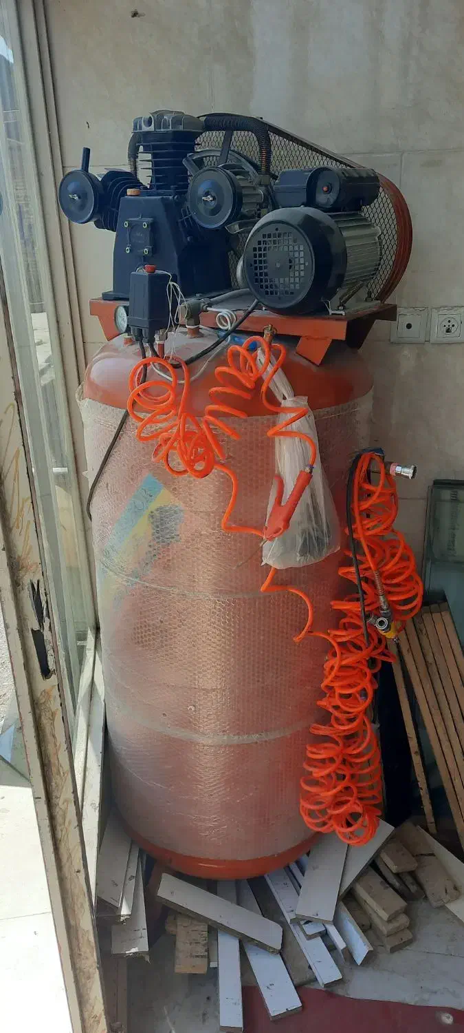 پمپ باد ۳۵۰ سه سیلندر|ابزارآلات|پارس‌آباد, |دیوار