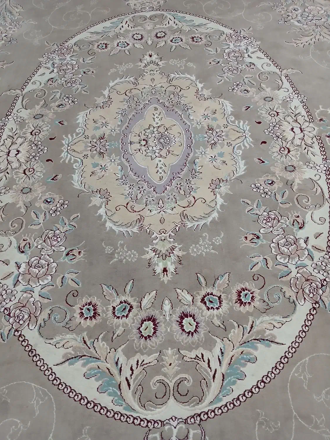 فرش ۱۲ متری در حد نو|فرش|خنداب, |دیوار