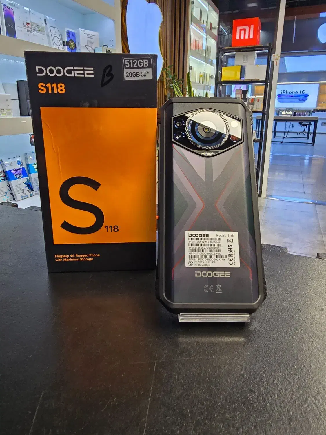 گوشی Doogee s118 حافظه ۵۱۲ اکبند با گارانتی شرکتی|موبایل|تهران, شیخ هادی|دیوار