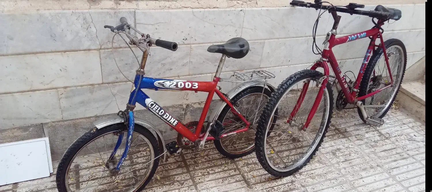 دو عدد دوچرخه ۲۰ و ۲۶ قدیمی اصل و محکم|دوچرخه، اسکیت، اسکوتر|سبزوار, پاسداران|دیوار