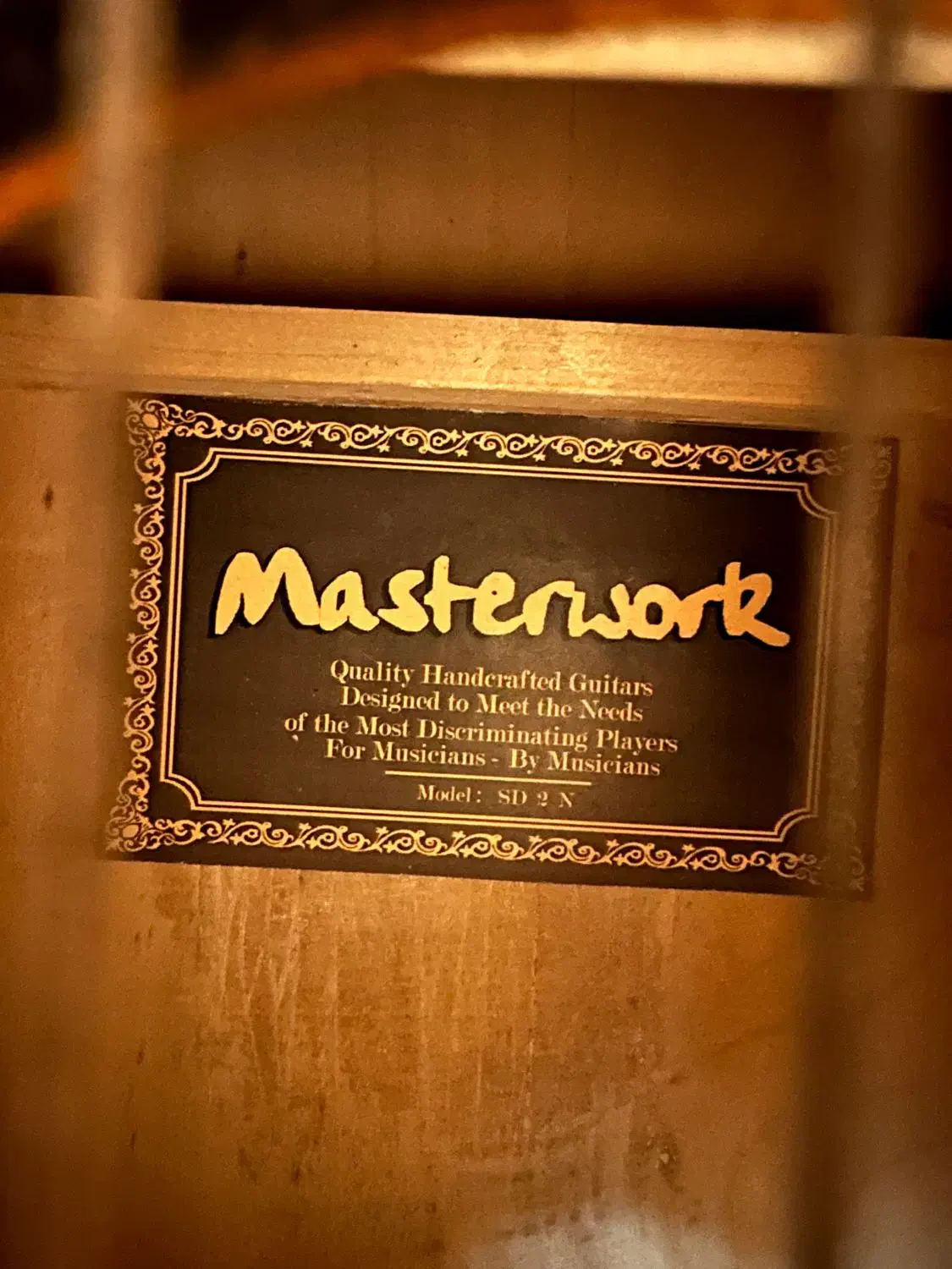 گیتار Masterwork SD در حد نو|گیتار، بیس، امپلیفایر|خمین, |دیوار