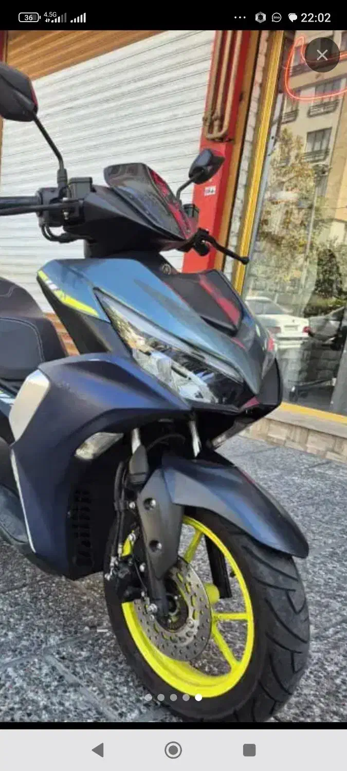 نیرو موتور طرح آیروکس|موتورسیکلت|خلخال, |دیوار