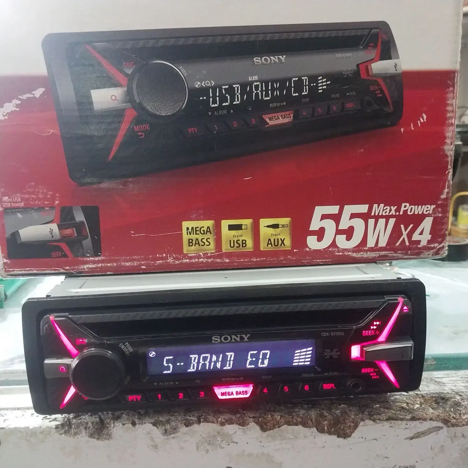 پخش سونی ۱۱۵۰|قطعات یدکی و لوازم جانبی|مشهد, بهمن|دیوار