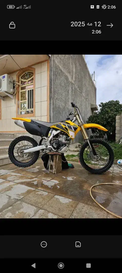 موتر سیکلت  یاماها وای زد ۲۵۰اف|موتورسیکلت|کازرون, |دیوار