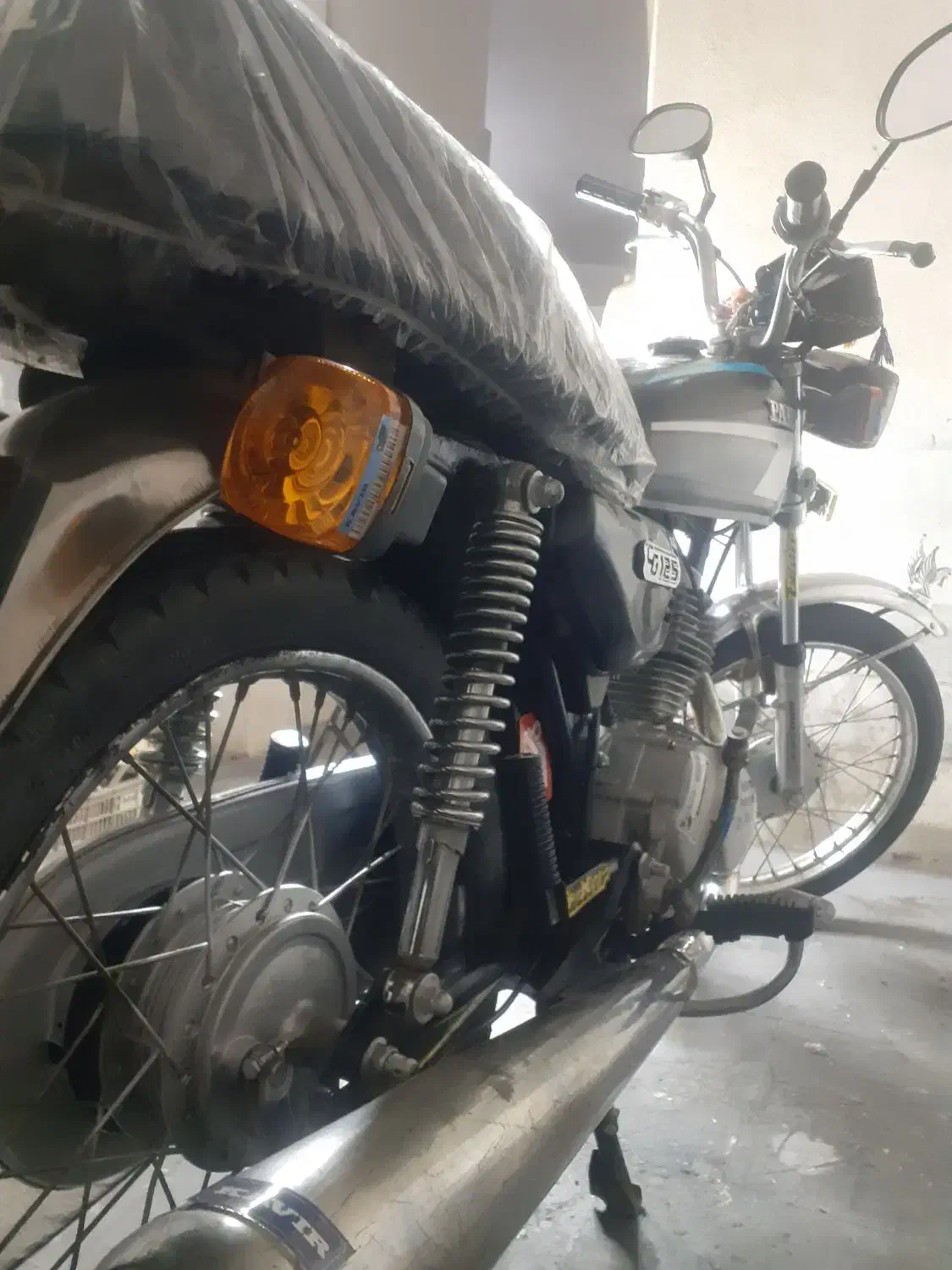 کویر ۱۲۵ مزایده  تمیز و سالم  قیمت  پایین و مناسب.|موتورسیکلت|گنبد کاووس, |دیوار