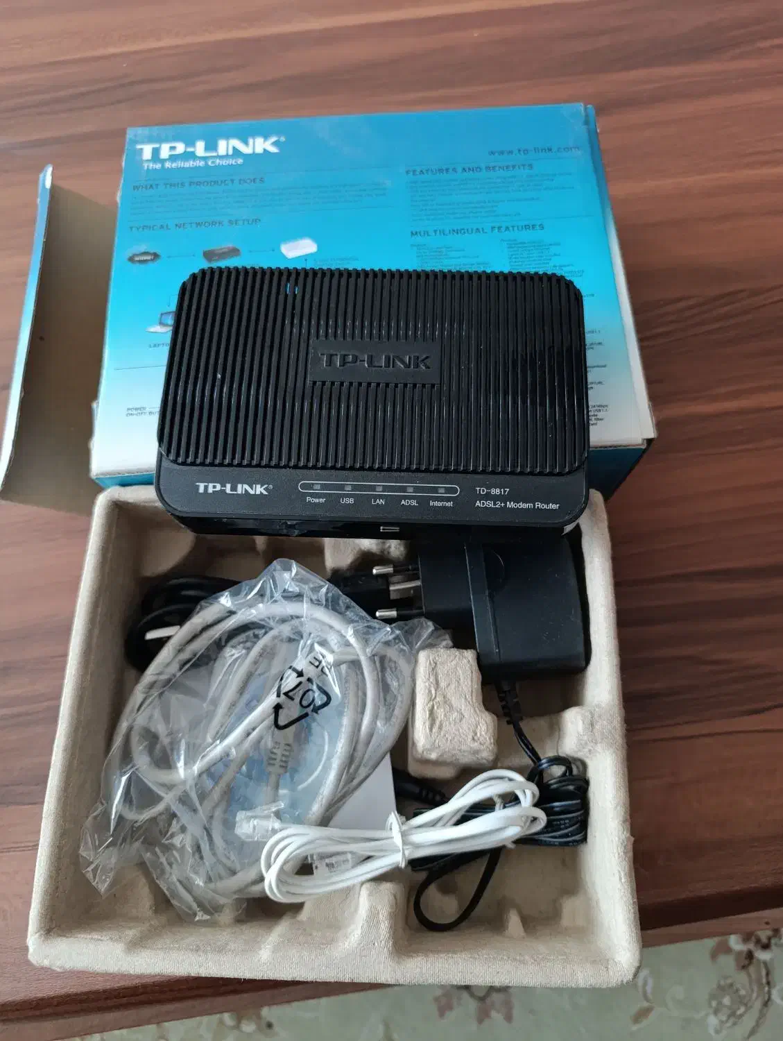 مودم adsl2+|مودم و تجهیزات شبکه|شیراز, شهرک ولیعصر|دیوار