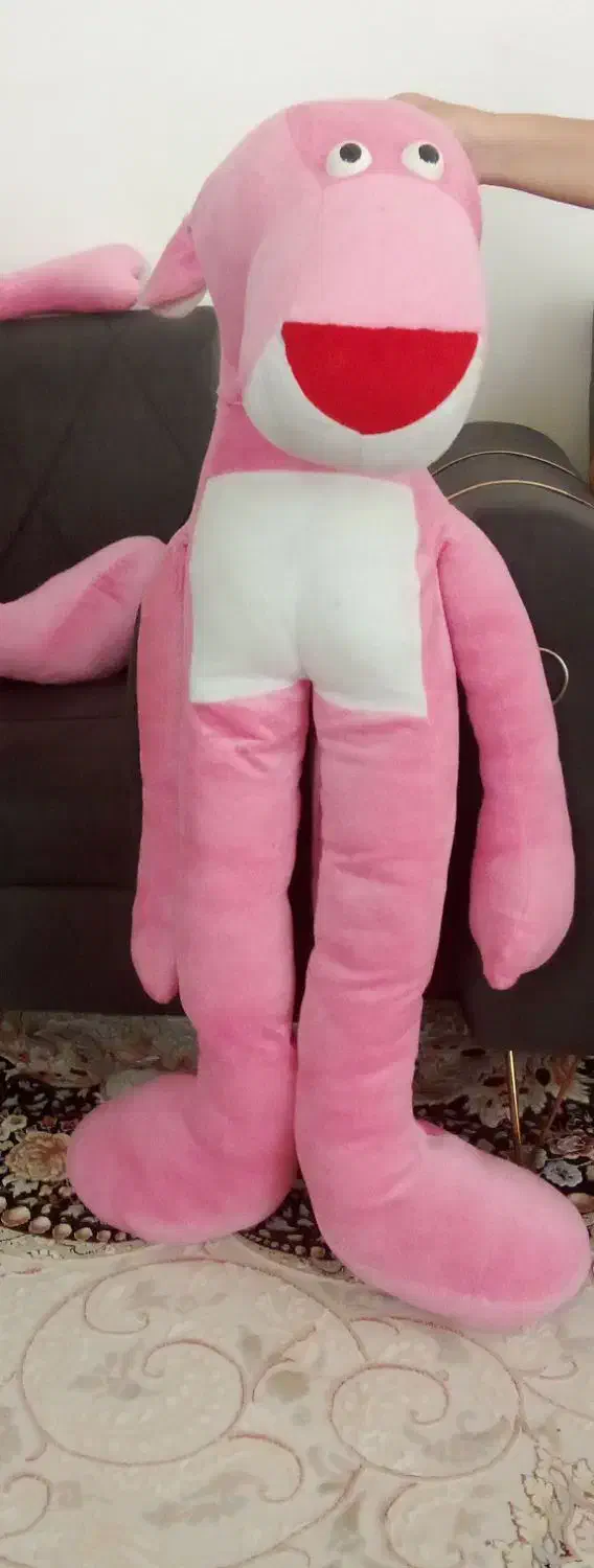 عروسک پلنگ صورتی|اسباببازی بچه|شیراز, لاله|دیوار