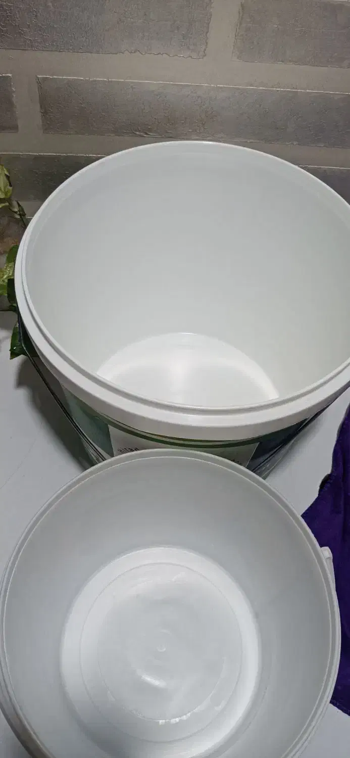 سطل رنگ تمیز و شسته شده|ظروف نگهدارنده، پلاستیکی، یک‌بارمصرف|بیرجند, |دیوار