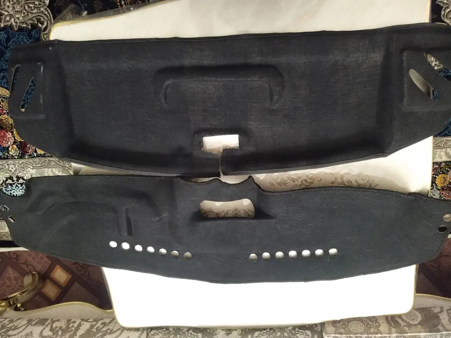 روکش داشبورد و طاقچه عقب پراید|قطعات یدکی و لوازم جانبی|قم, باسکول|دیوار