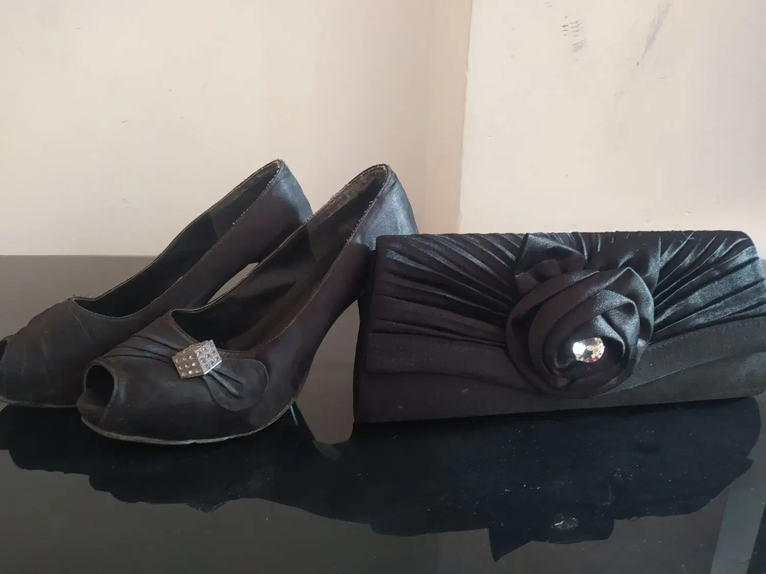 کیف و کفش مجلسی سایز37|کیف، کفش، کمربند|کازرون, |دیوار