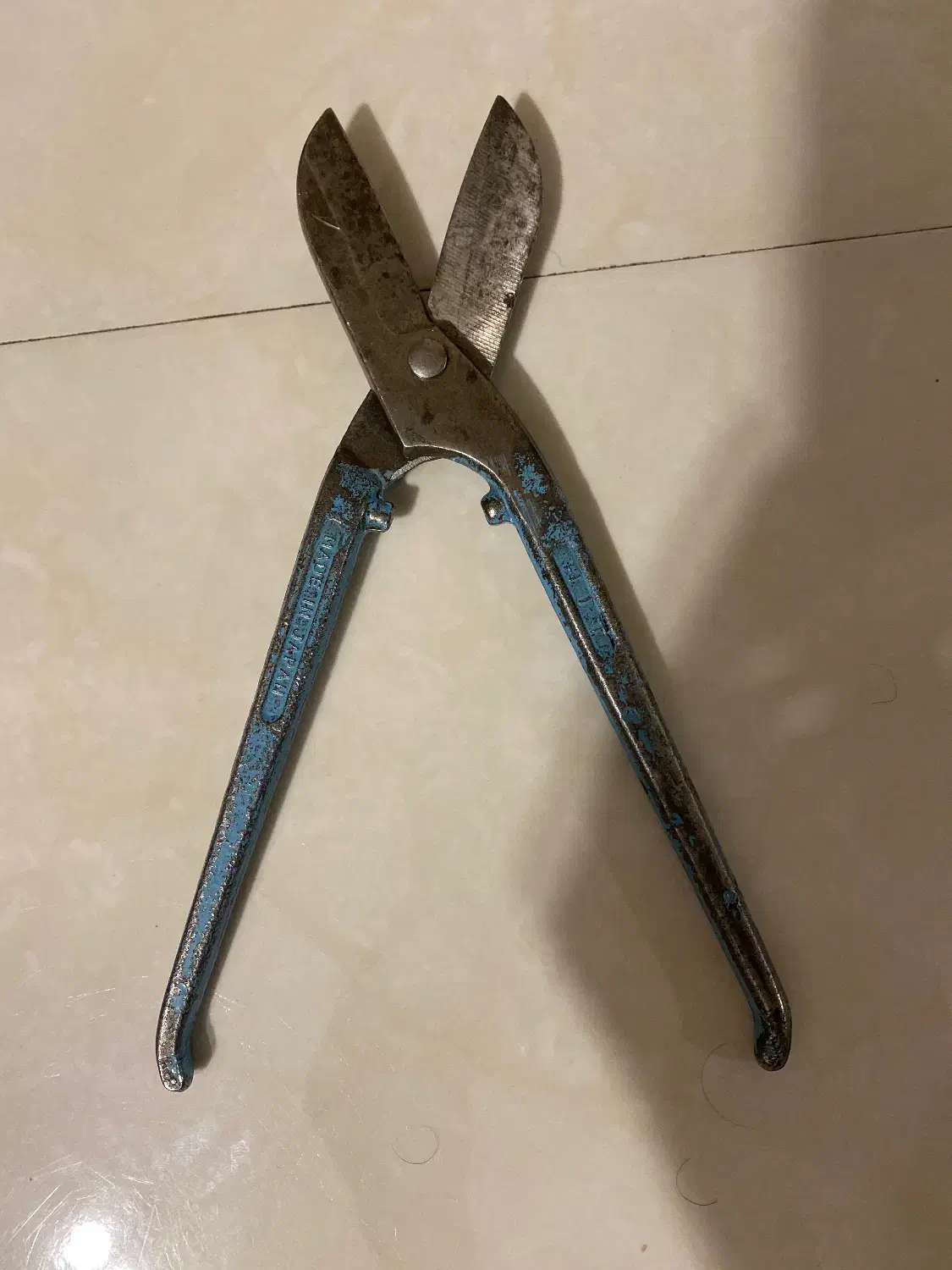 قیچی ورق بر ژاپنی قدیمی|ابزارآلات|تهران, مجیدآباد|دیوار