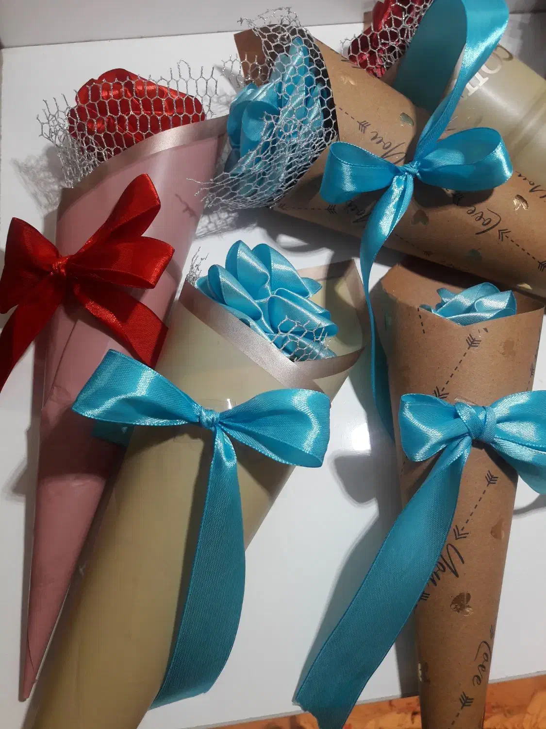 گل روبانی بسیار زیبا|گل مصنوعی|تهران, بهداشت|دیوار