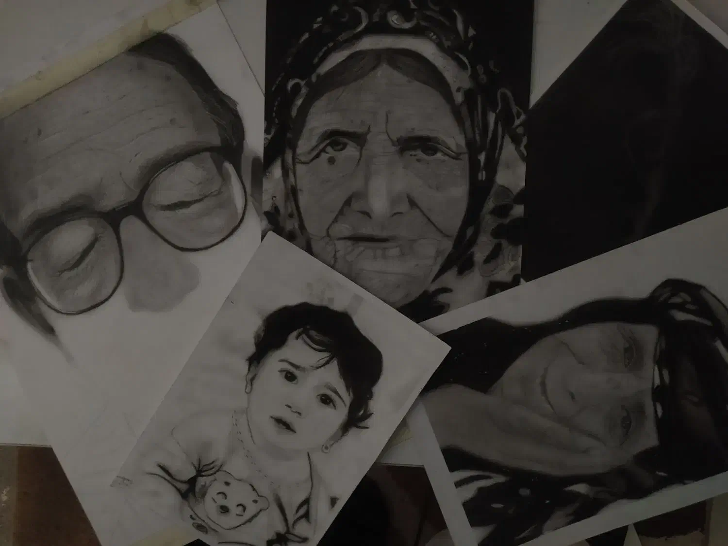 سفارش سیاه قلم|تابلو، نقاشی، عکس|دوگنبدان, |دیوار