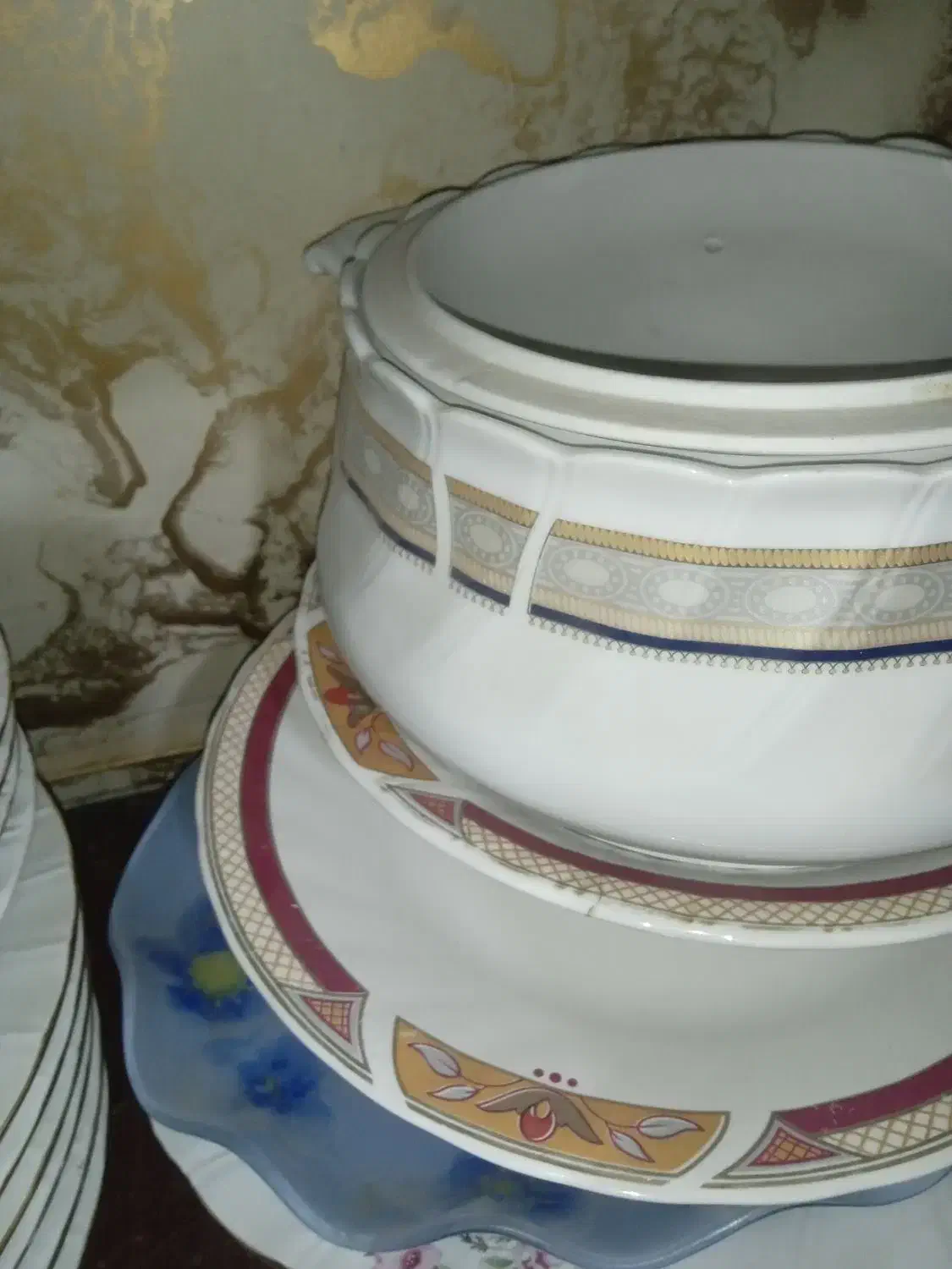 ظروف چینی|ظروف سرو و پذیرایی|گلبهار, شهر جدید گلبهار|دیوار