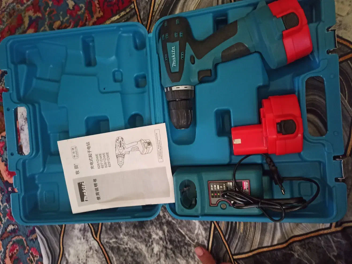 دریل شارژی دو باطری باطری بزرگ ماکیتا زیر قیمت|ابزارآلات|دامغان, |دیوار