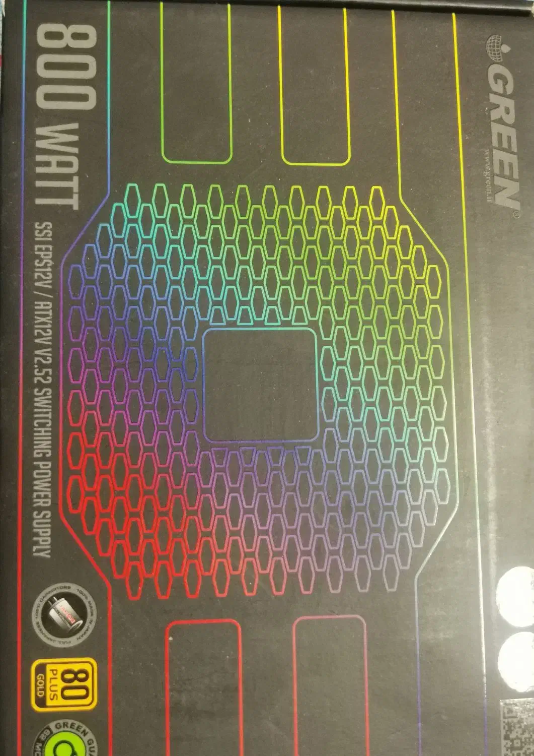 پاور green 800w مدل GP800B-HP evo plus|قطعات و لوازم جانبی رایانه|سبزوار, پیام|دیوار