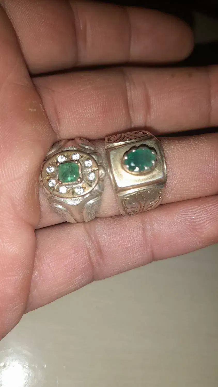 انگشتر موزنایت زمرد پنجشیر یاقوت سرخ یاقوت کبود|جواهرات|کرمان, |دیوار