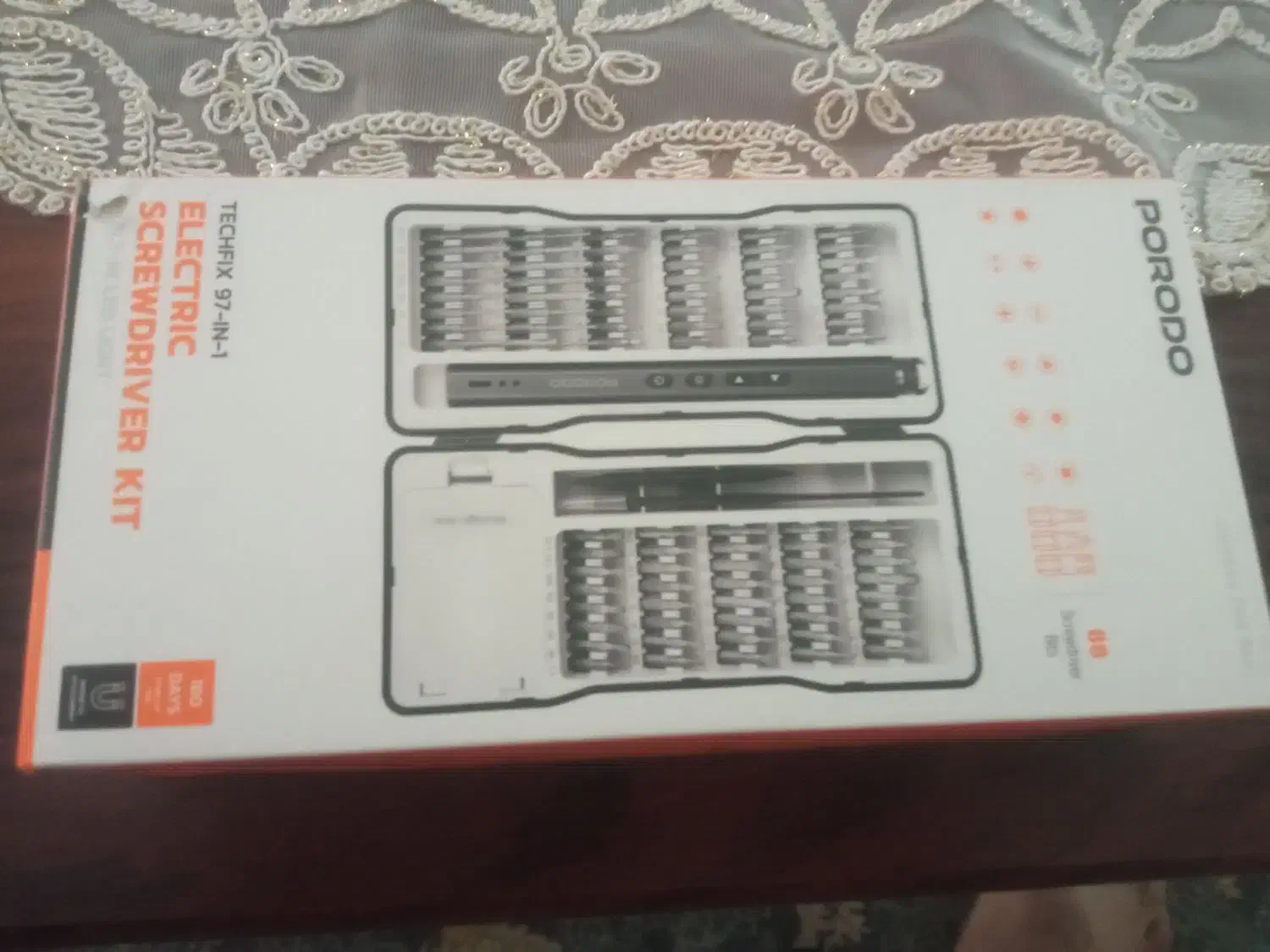 پیچ گوشتی شارژی پرودو مخصوص تعمیرات موبایل|ابزارآلات|قنوات, |دیوار