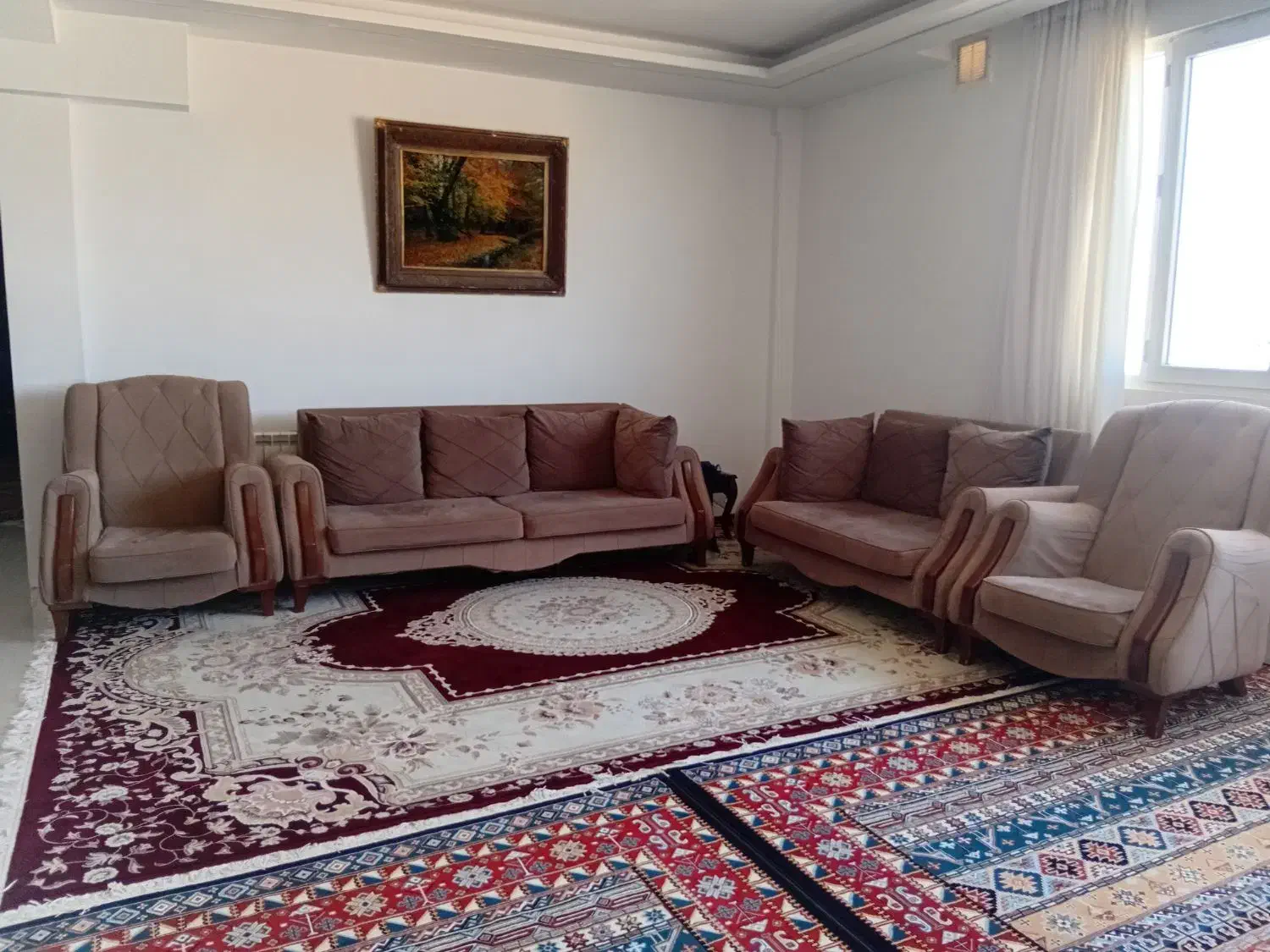 مبل هفت نفره|مبلمان خانگی و میز عسلی|شیراز, شهرک گلستان شمالی|دیوار