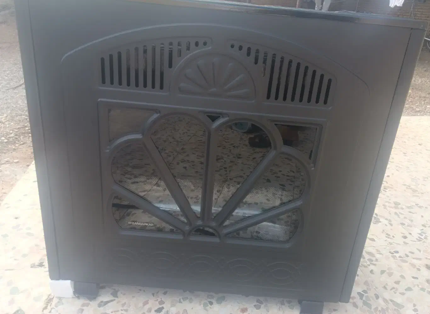 بخاری دودکش|بخاری، هیتر، شومینه|شوش, |دیوار