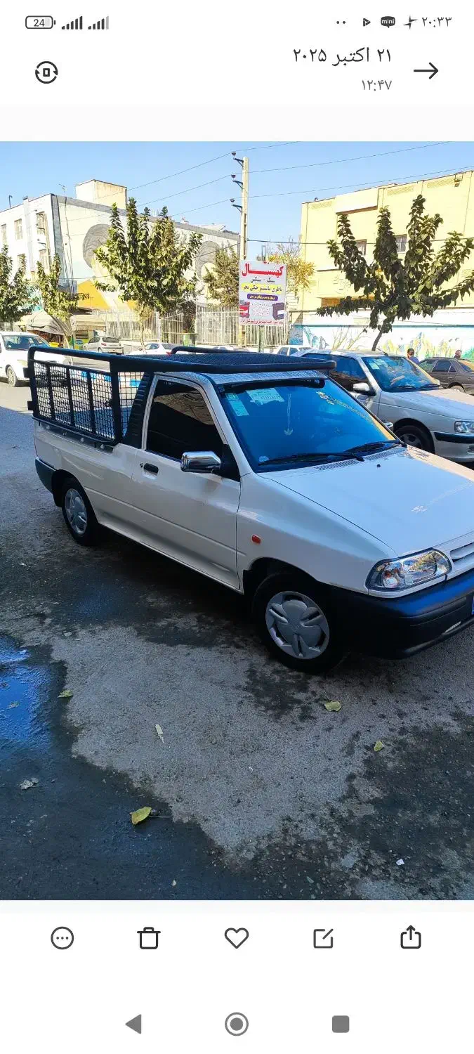 پراید وانت درحدصفر|خودرو سواری و وانت|نسیمشهر, |دیوار