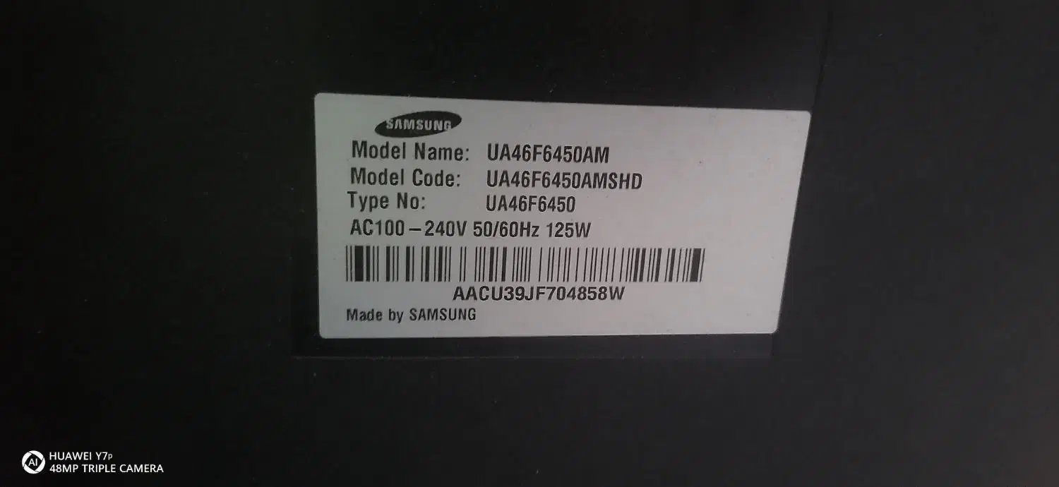 تلویزیون 46 سامسونگ|تلویزیون و پروژکتور|دزفول, |دیوار