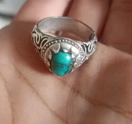 انگشتر نقره فیروزه.|جواهرات|ورامین, ورامین|دیوار