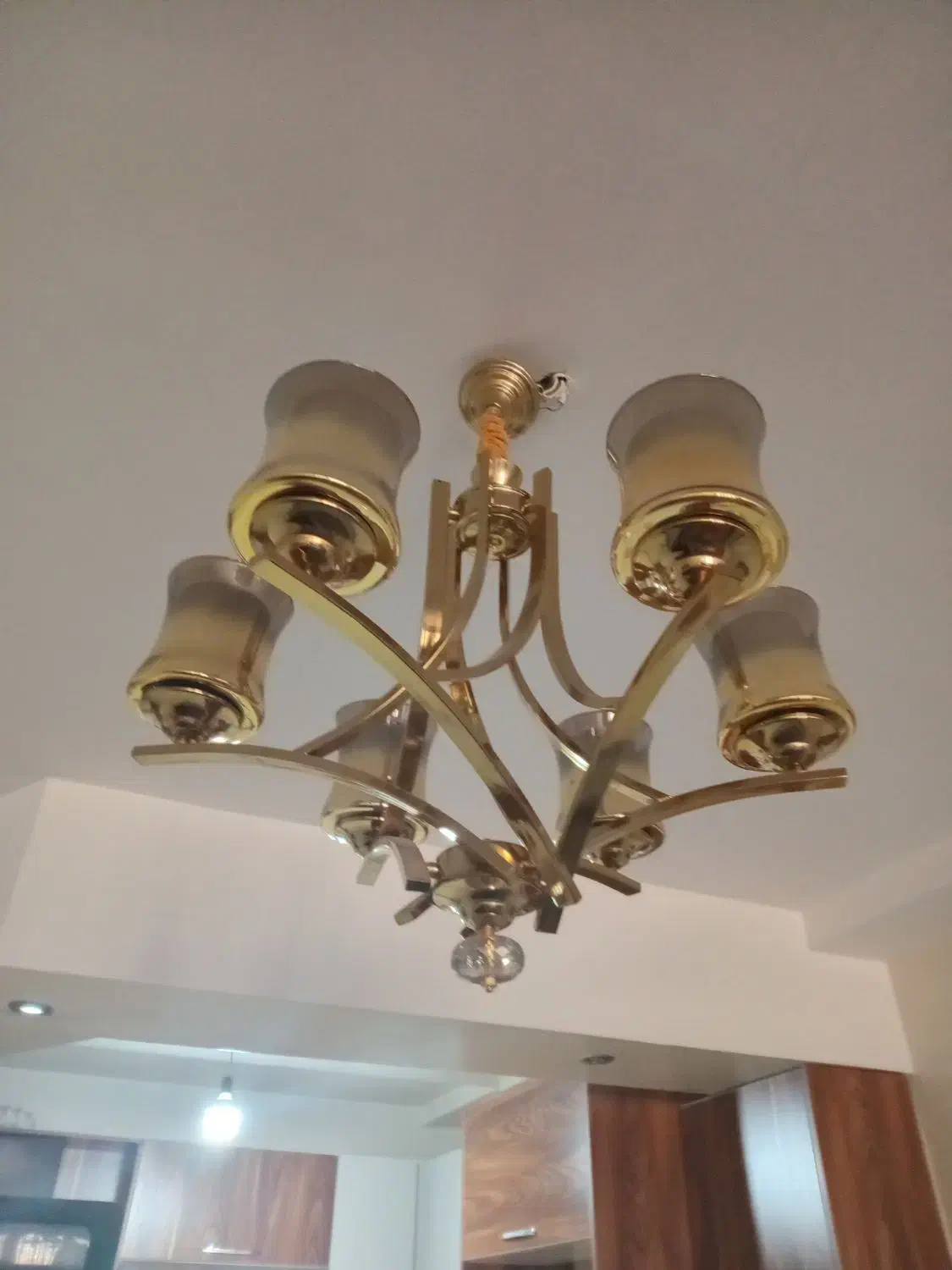 لوستر 6شاخه طرح جدید|لوستر و چراغ آویز|شاهدشهر, |دیوار