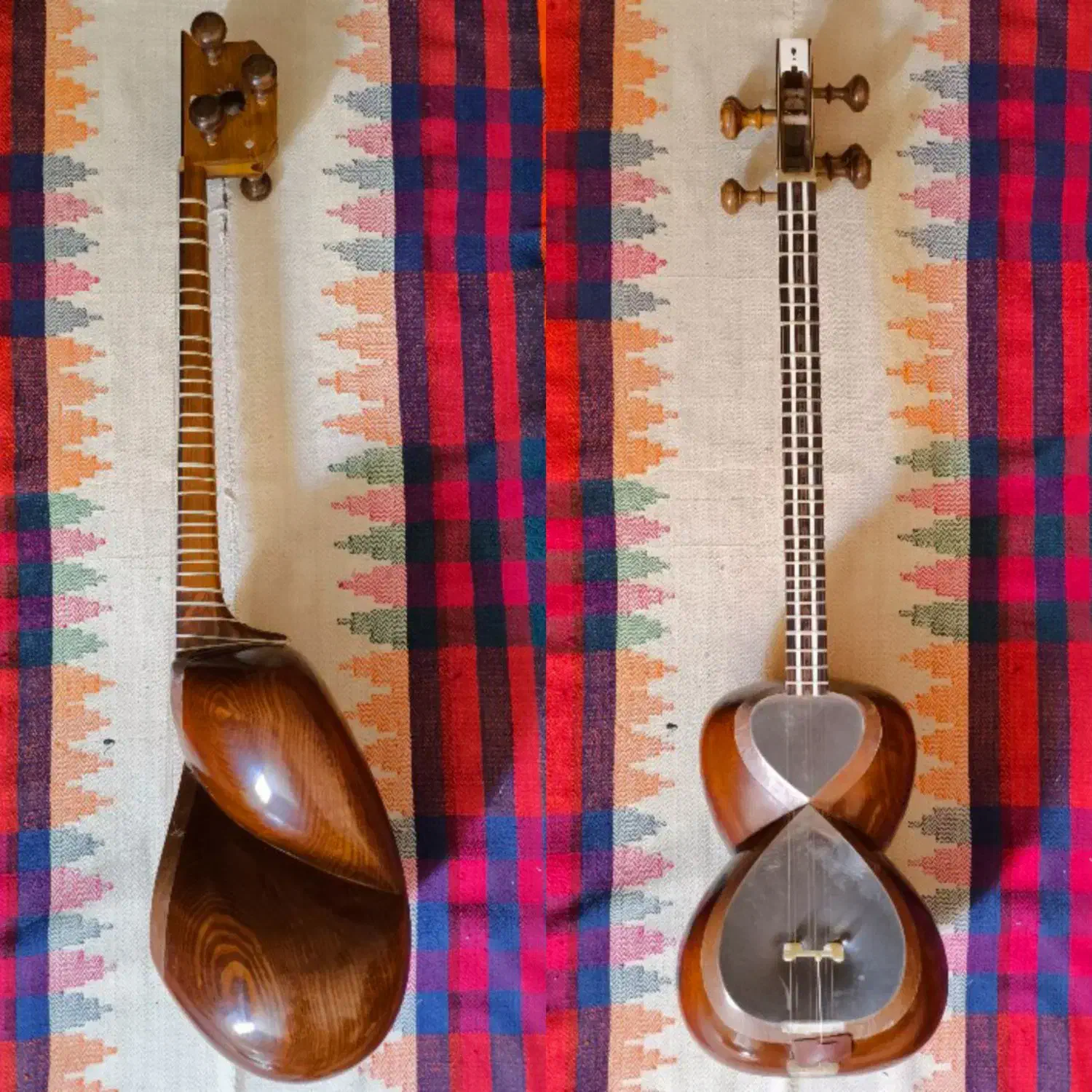 تار حرفه ای خوش صدا ساخت استاد ارام|سازهای سنتی|شیراز, دکتر حسابی|دیوار