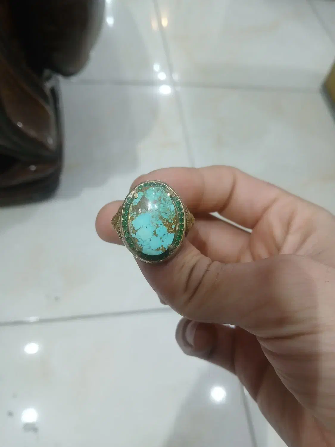 انگشتر فیروزه|بدلیجات|نجف‌آباد, یزدانشهر|دیوار