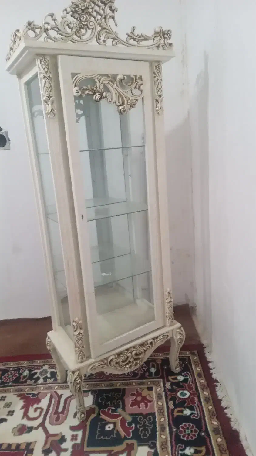 بوفه چوبی|بوفه، ویترین، کنسول|خسروشاه, |دیوار