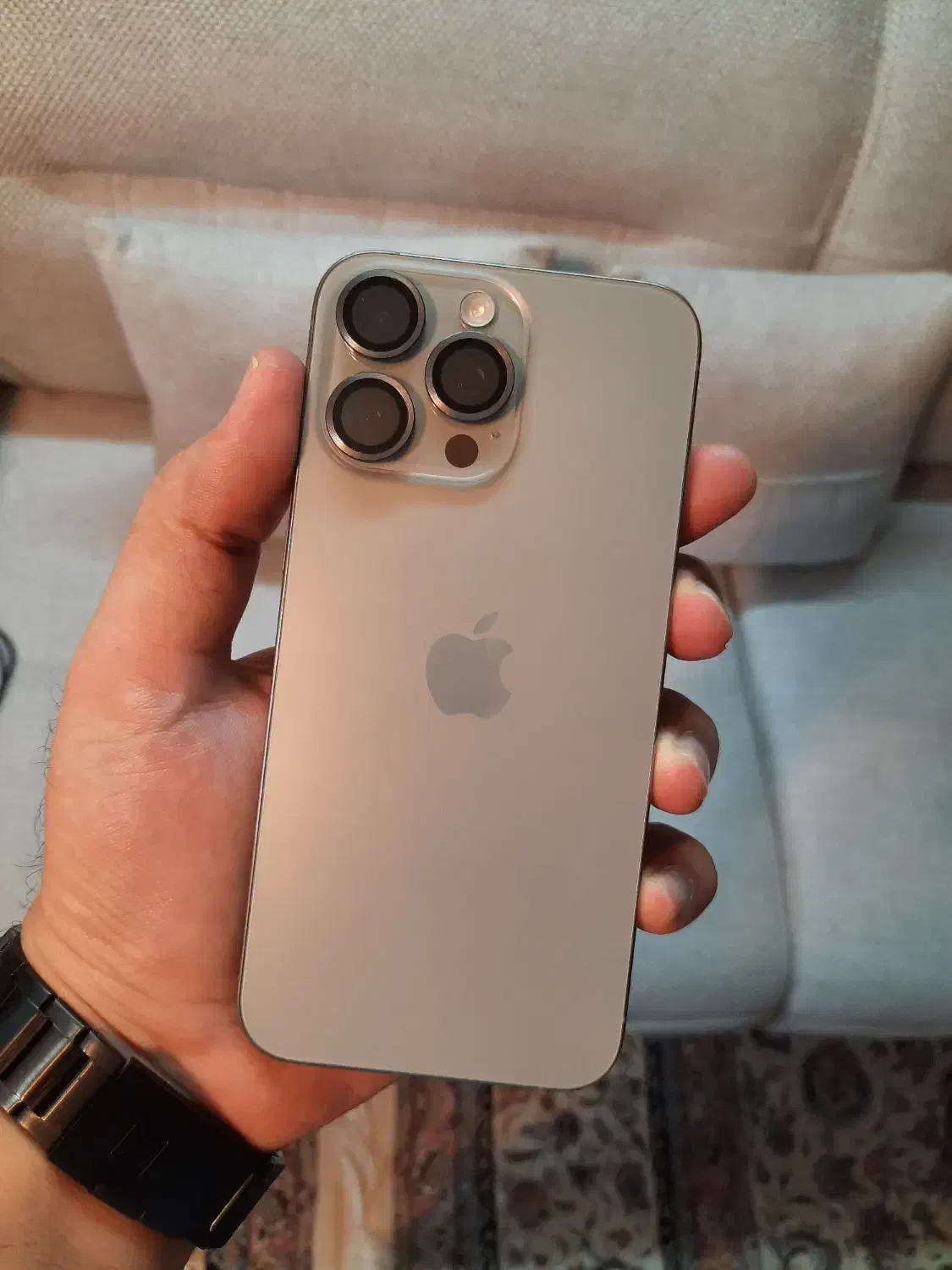 آیفون 15 پرومکس معاوضه با s24 یا s25 الترا|موبایل|مشهد, جانباز|دیوار