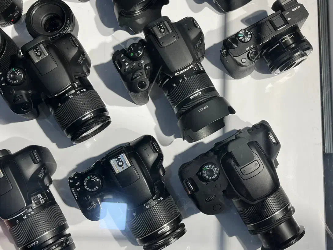 دوربین عکاسی نو و کارکرده|دوربین عکاسی و فیلم‌برداری|سیرجان, |دیوار