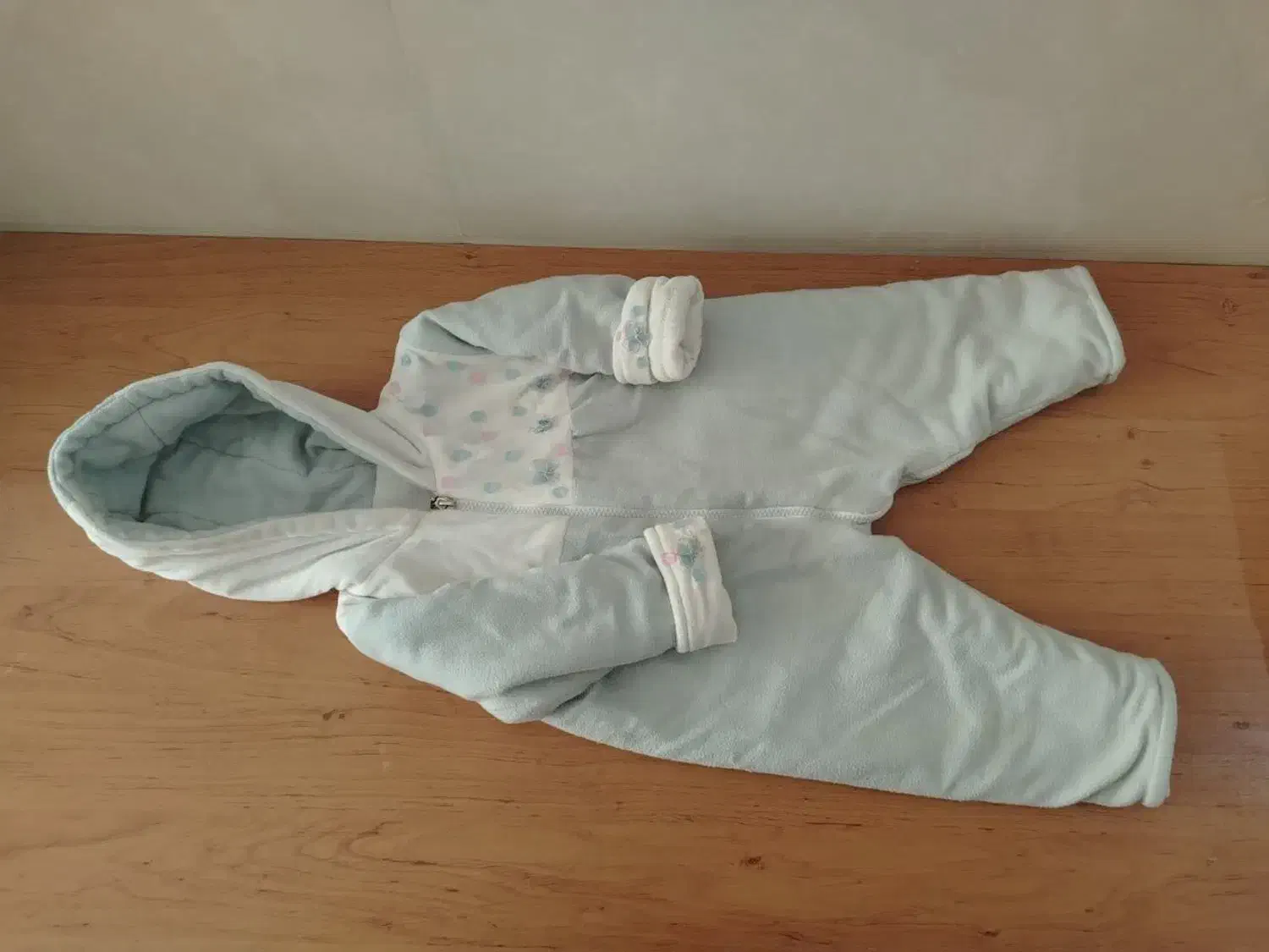 سرهمی دخترانه آبی سفید تو کرکی گرم|کفش و لباس بچه|مشهد, عامل|دیوار