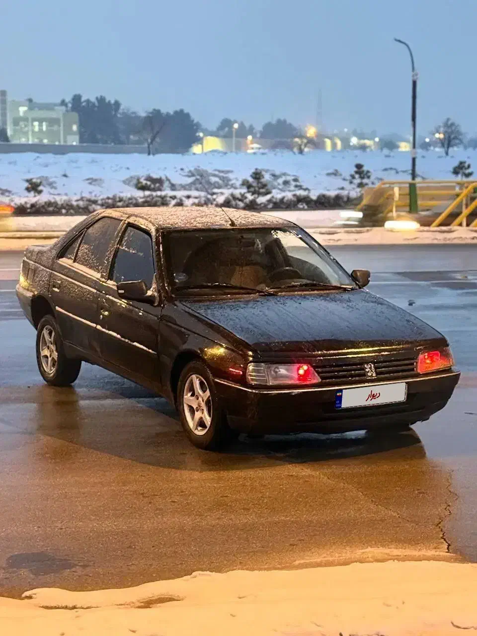 پژو405 مشکی|خودرو سواری و وانت|قزوین, |دیوار