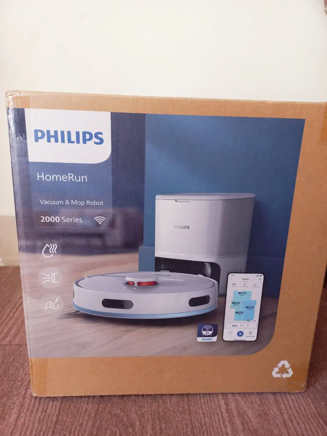 جارو رباتیک فیلیپس با گارانتی مدل XU2100|جاروبرقی، جارو شارژی، بخارشو|اصفهان, کوی امیریه|دیوار