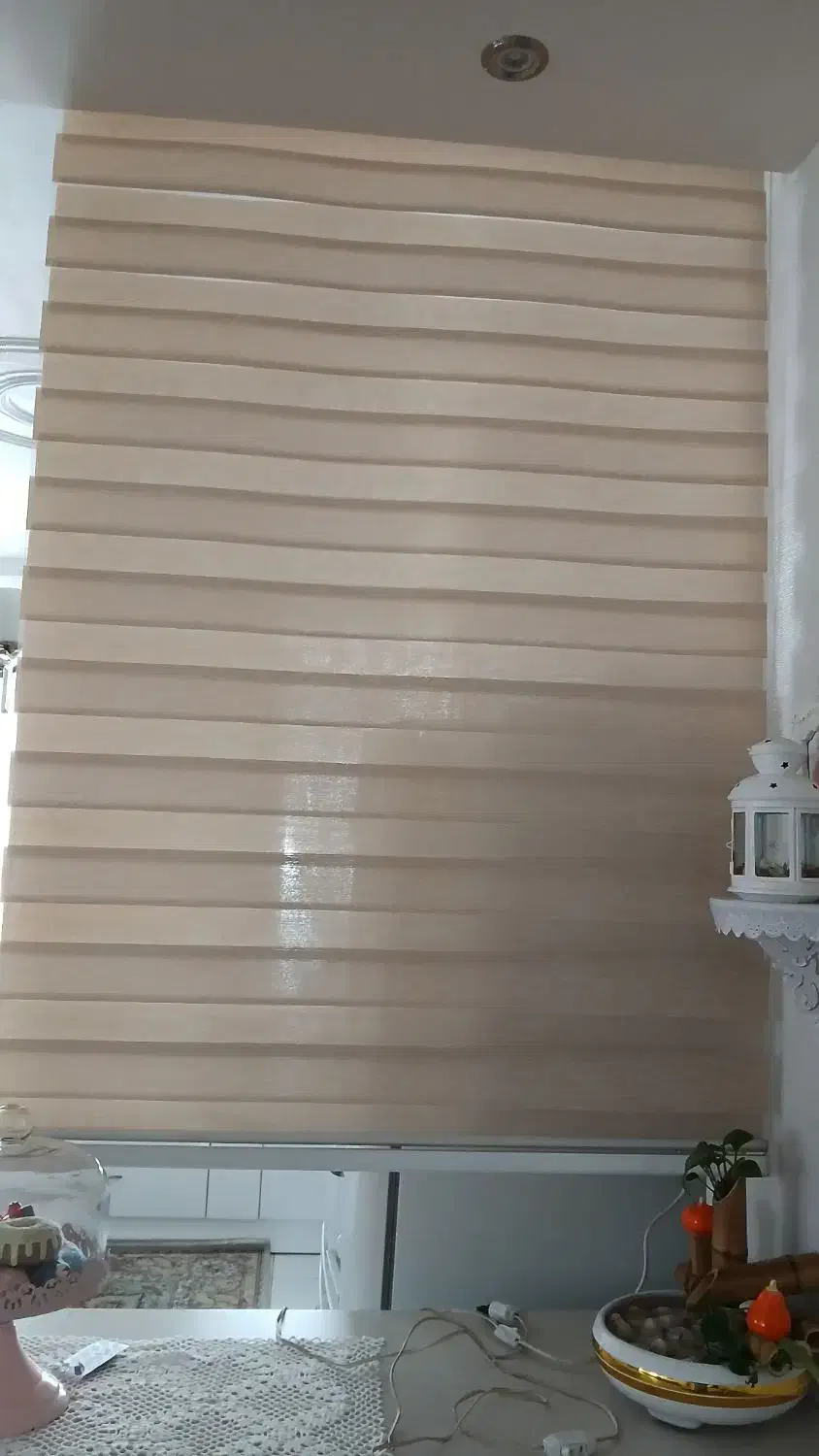 پرده زبرا|پرده، رانر، رومیزی|تهران, سازمان برنامه جنوبی|دیوار