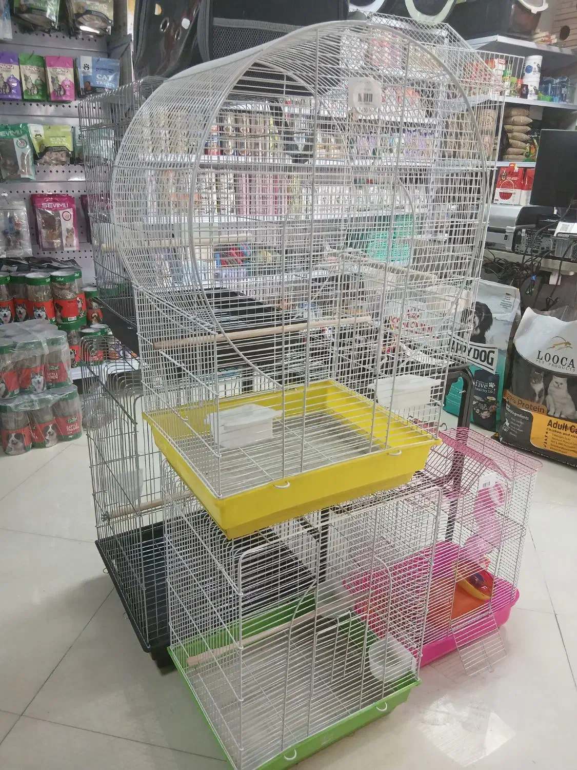 قفس و لوازم و خوراک پرندگان|لوازم جانبی حیوانات|تهران, جنت‌آباد مرکزی|دیوار