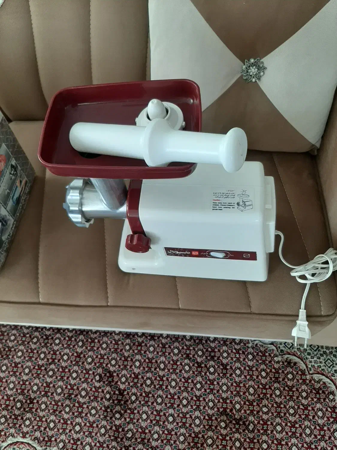 فروش چرخ گوشت برقی ناسیونال تحت لیسانس ژاپن|خردکن، آسیاب، غذاساز|بیرجند, |دیوار