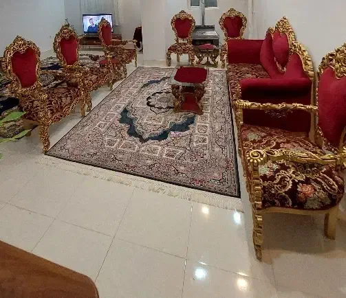 مبل سلطنتی|مبلمان خانگی و میز عسلی|ساوه, |دیوار