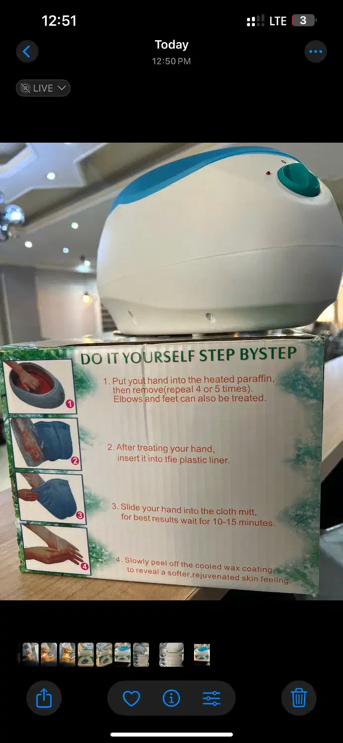 دستگاه پارافین تراپی دست و پا کاملا سالم|آرایشگاه و سالنهای زیبایی|اندیشه, شهرک صدف|دیوار