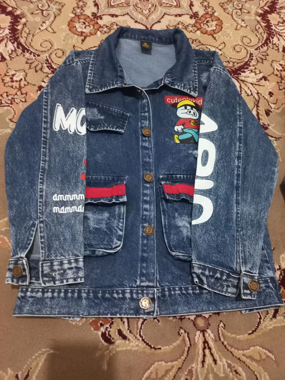 کت‌وشلوارجین‌درحدنو|کفش و لباس بچه|قم, شهرک امام حسن|دیوار