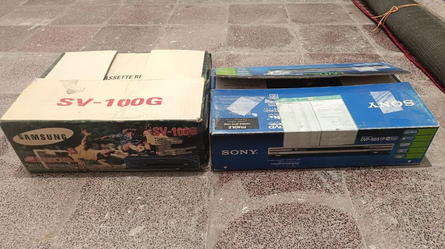 فروش DVD دی وی دیSONY و video CD ویدئوسی دیSAMSUNG|پخش‌کننده DVD و ویدیو|قم, زنبیل آباد|دیوار