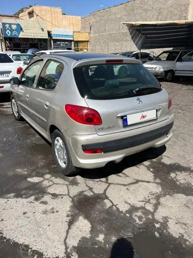 ۲۰۶ تیپ ۴ اتومات|خودرو سواری و وانت|تبریز, |دیوار