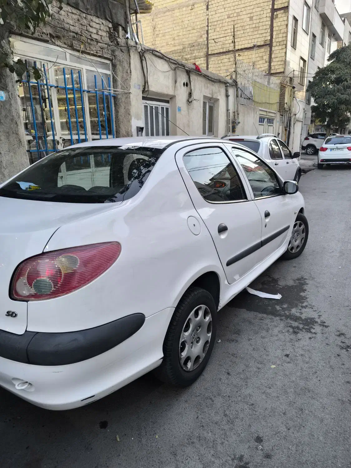 206 sd v8 مدل 93 تک برگ|خودرو سواری و وانت|تهران, دربند|دیوار